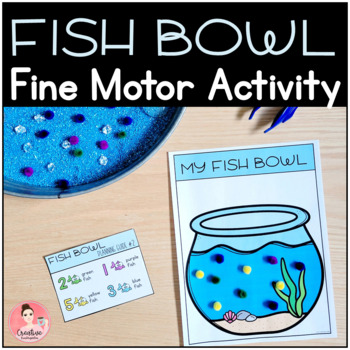 Fish Bowl Fine Motor Activity (English and French) by Creative