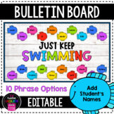 Fish Bulletin Board Craft - [EDITABLE]