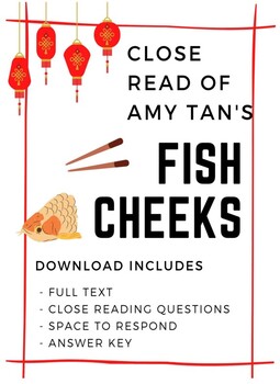 Fish Cheeks Worksheets Teaching Resources Teachers Pay Teachers