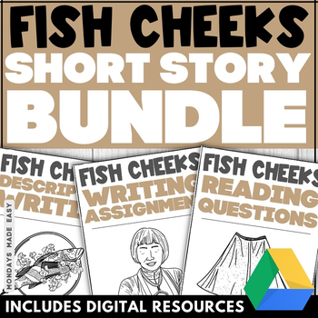 Preview of Fish Cheeks by Amy Tan - Christmas Short Story - Holiday Literary Analysis Unit