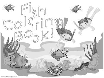 Preview of Fish Coloring Book