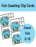 Fish Counting Clip Cards 