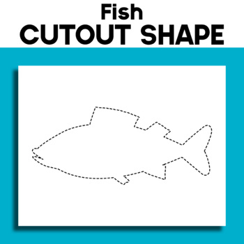 Fish Cutouts Tropical Fish Classroom Bulletin Board Decorations Fishing  Ocean Th