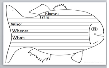 Preview of Fish Graphic Organizer