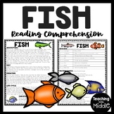 Fish Informational Text Reading Comprehension Worksheet An