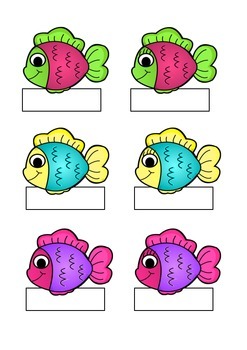 Preview of Fish Name Tags