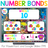 Fish Number Bonds Addition and Subtraction for Google (TM) & PowerPoint