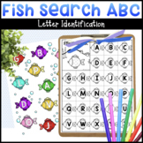 Fish Search ABC Letter Identification Activity