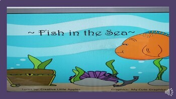 Preview of PreK and Kindergarten: Fish Song