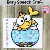 Fish Speech Language Therapy Craft: Classifying Vocabulary