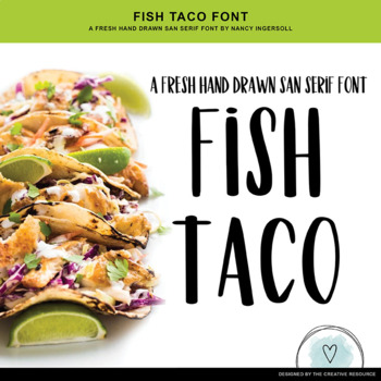 Preview of Fish Taco Font