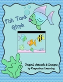 Fish Tank Glyph, Graphing Activity, Ocean Theme, Craftivity