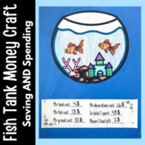 Fish Tank Money Craft | TWO Version | EDITABLE