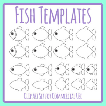 clipart fish outline