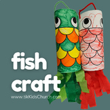 Fish Windsock Craft | Fishers of Men | Kids Church Craft D