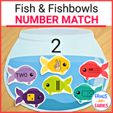 Fish and Fishbowls Number Match I Number Sense Activity