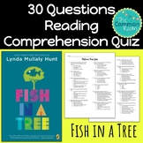Fish in a Tree Comprehension Test or Quiz