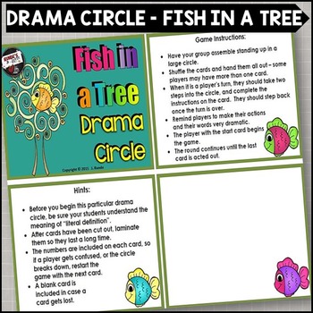 Fish In A Tree Drama Circle By Runde S Room Teachers Pay Teachers