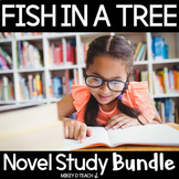 Fish in a Tree Novel Study and Vocabulary Study BUNDLE | D