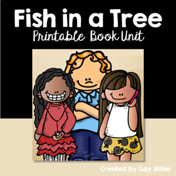 Preview of Fish in a Tree Novel Study: vocabulary, comprehension, writing, skills