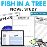 Fish in a Tree Novel Study Guide - Reading & Writing Pract