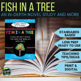Fish in a Tree Novel Study with distance learning options