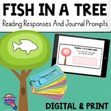 Fish in a Tree Reading Responses & Journal Prompts - Novel