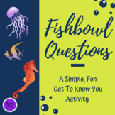 Fishbowl Questions: Get To Know You Activity