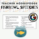 Fishbowl Speeches