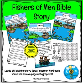 Preview of Fishers Of Men Bible Story