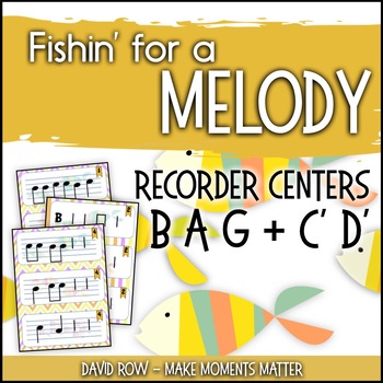 Preview of Fishin’ For a Melody with high C’ and high D’!  Recorder Improvisation Stations