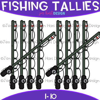 Fishing Pole Outline for Classroom / Therapy Use - Great Fishing Pole  Clipart