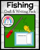 Fishing Craft - Fish, Pole, Writing Prompt - Camping and S