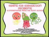 Fishing For Subtraction Problems-Differentiated Write the 