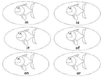 Fishing for Sight-Words - Level 3