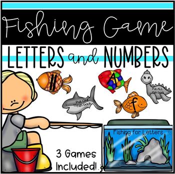 Fishing for Letters and Numbers ELA and Math Center