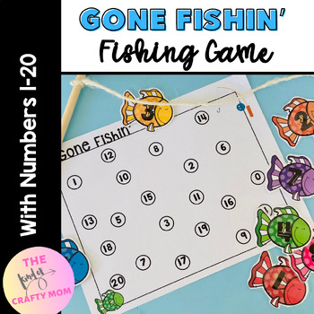 gone fishin' game activity for kids