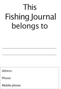 Preview of Fishing Journal