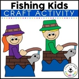 Fishing Craft Camping Theme Day Classroom Activities Bulle