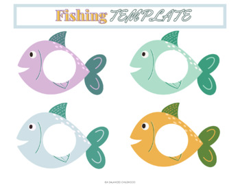 fish template for fishing game