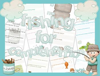 Fishing for Comprehension by TeacherGoneHomeschool | TpT