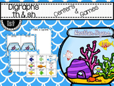 Digraphs th & sh Centers and Games