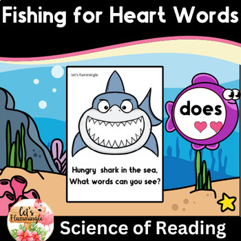 Easy Sight Word Fishing ESL ELL Newcomer Game