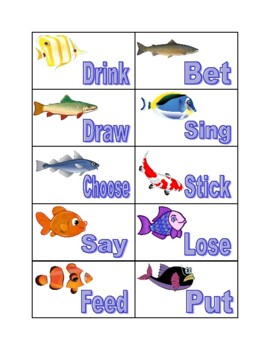 Verbs Photo Fish™