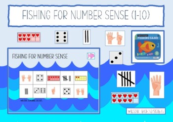 Preview of Fishing for Number Sense (1-10)