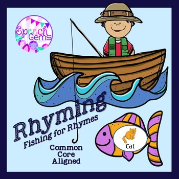 Preview of Rhyming Fishing Game