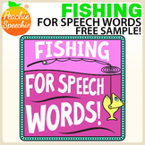 Fishing for Speech Words - Free Sample!