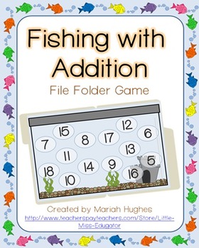 Details about   Hang Ten addition to 10 subt from 10  math Centers File Folder Games 1st grades 
