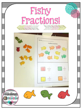 Fishy Fractions by Teach Play with Mrs J | Teachers Pay Teachers