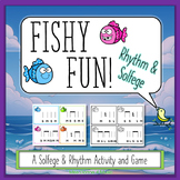 Fishy Fun Solfege and Rhythm Activity and Game For Do-Re-Mi-So-La